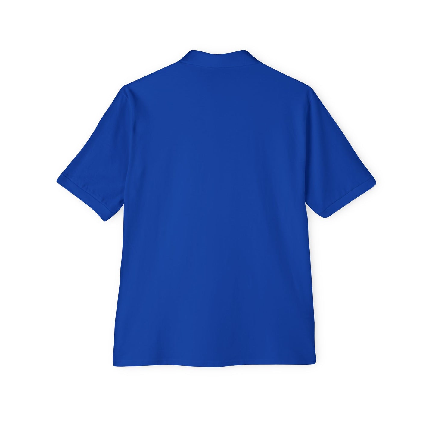 Mindful Breathe Men's Piqué Polo - Expand & Release Comfortable Casual Wear
