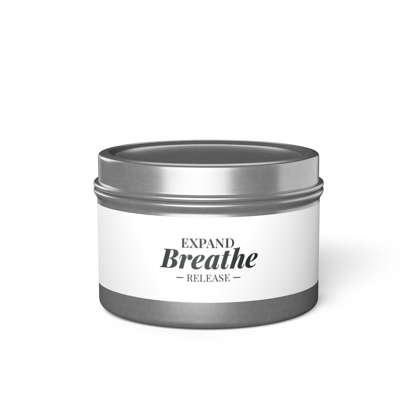 Aromatherapy Tin Candles - Breathe & Release for Relaxation
