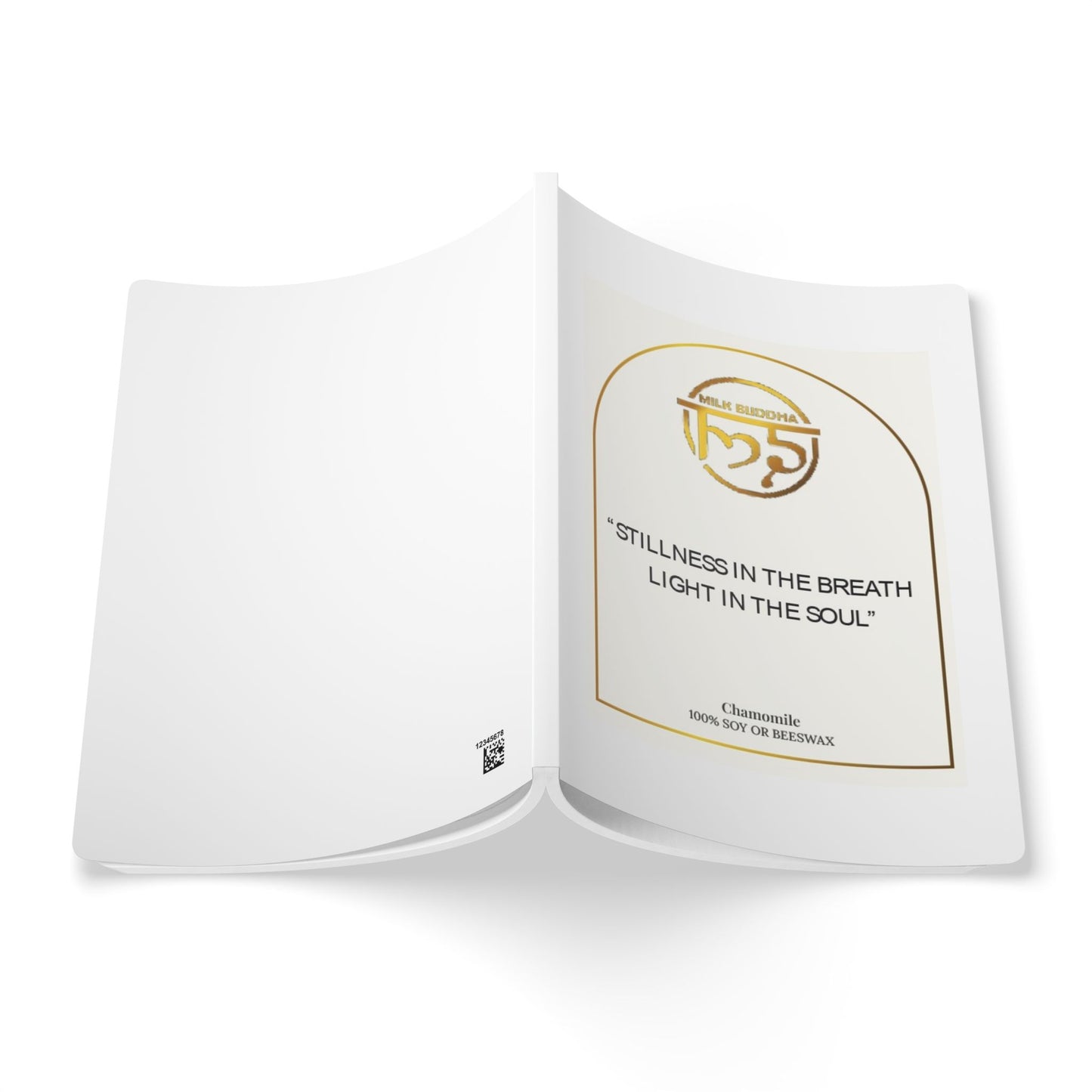Inspirational Softcover Journal with Inside Prints - Light in the Soul Quote
