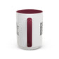 Motivational Inhale Reflect Exhale Release Mug - Colorful 11oz & 15oz Coffee Cup