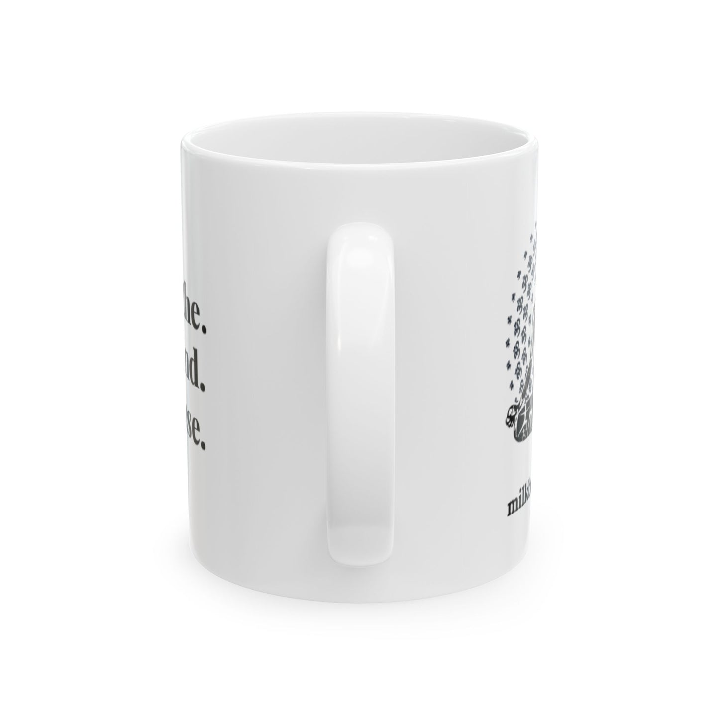 Serene Buddha Ceramic Mug - 11oz & 15oz | Mindfulness Coffee Cup for Spiritual Awakening.