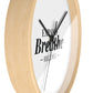 Inspirational Wall Clock - 'Expand Breathe Release' - Perfect for Mindfulness & Home Decor