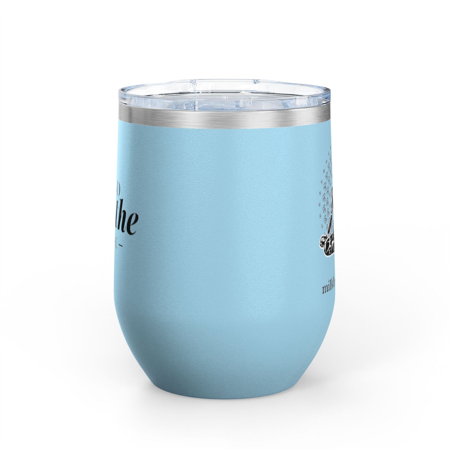 Meditation Wine Tumbler - 12oz Insulated Cup for Relaxation and Mindfulness
