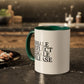 Motivational Inhale Reflect Exhale Release Mug - Colorful 11oz & 15oz Coffee Cup