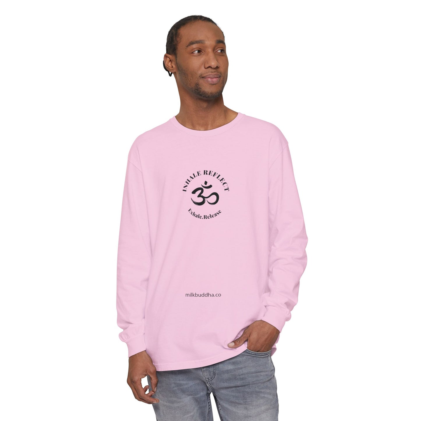 Mindfulness Long Sleeve T-Shirt - Breathe, Expand, Release