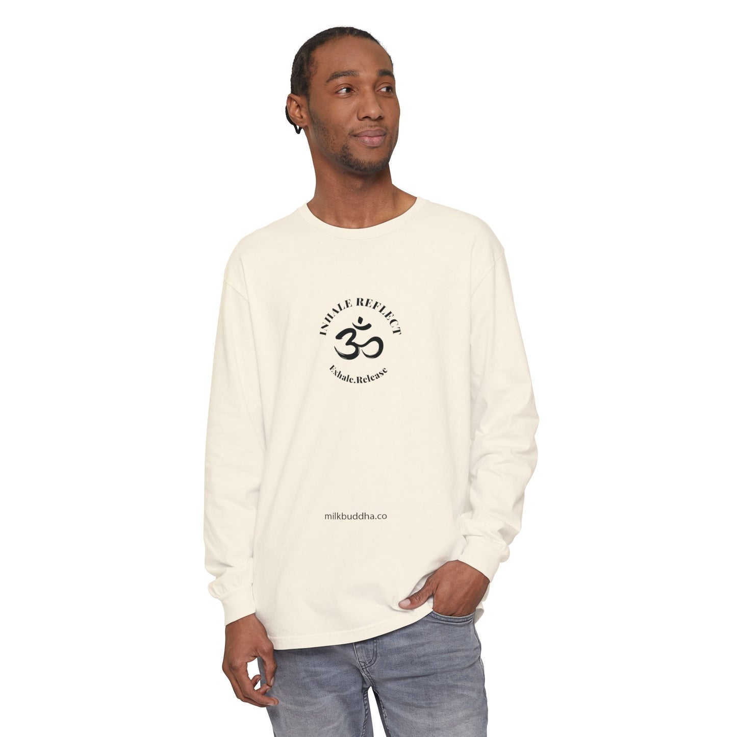 Mindfulness Long Sleeve T-Shirt - Breathe, Expand, Release