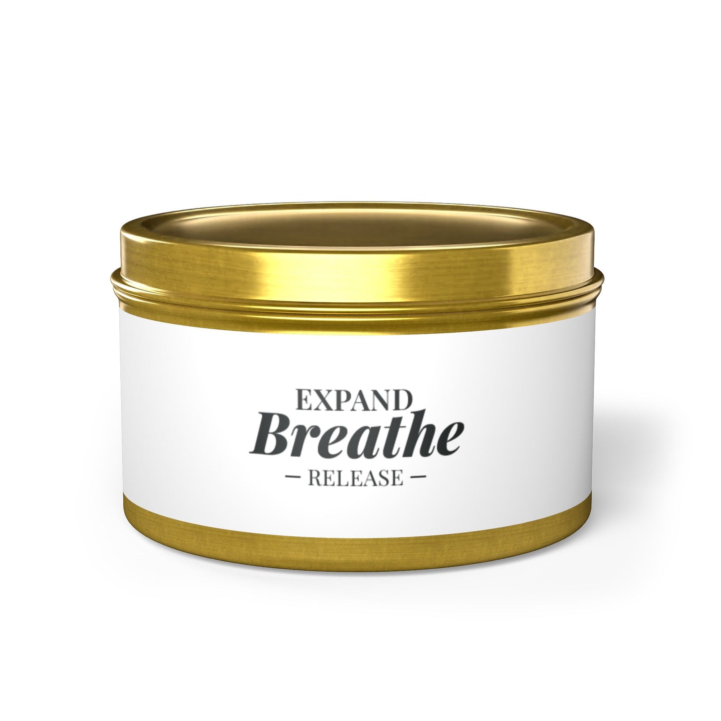 Aromatherapy Tin Candles - Breathe & Release for Relaxation