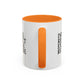 Motivational Inhale Reflect Exhale Release Mug - Colorful 11oz & 15oz Coffee Cup
