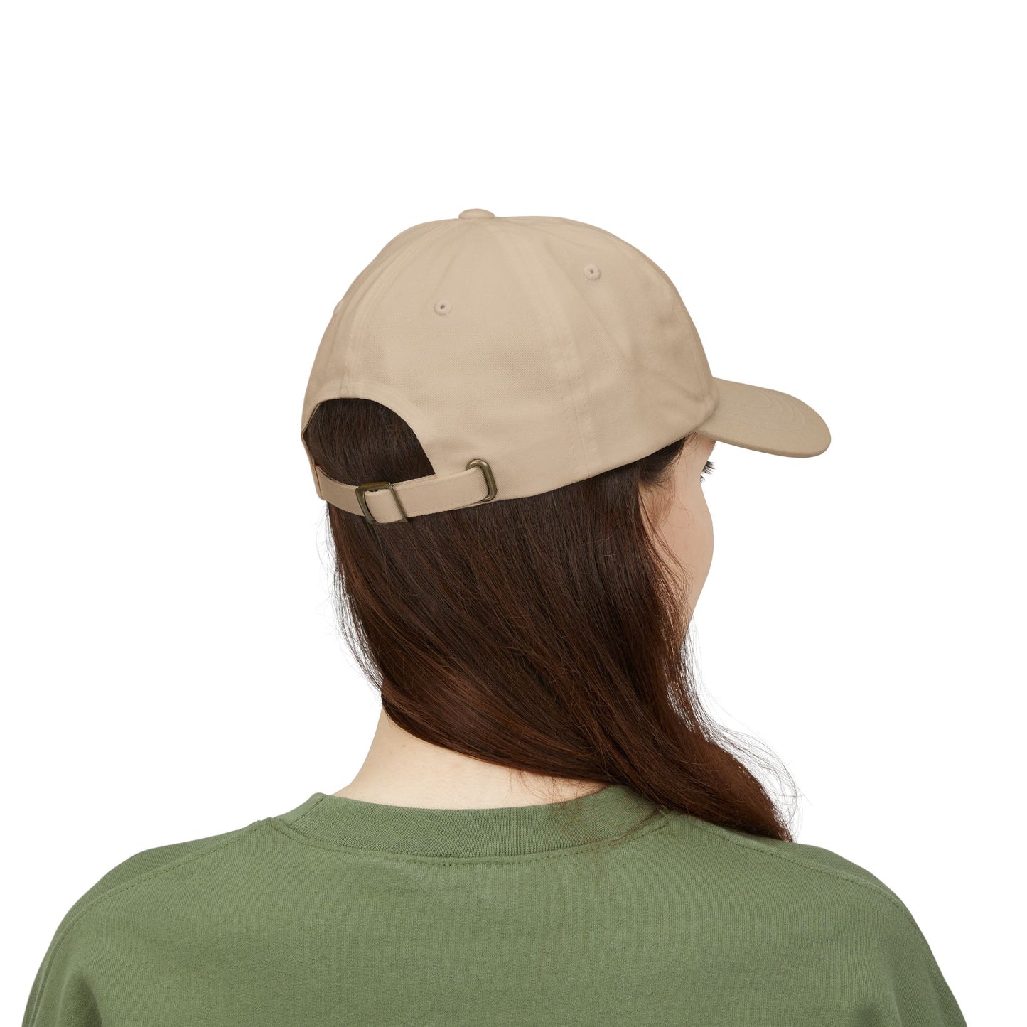 Stylish Classic Dad Cap with Milk Buddha Design