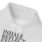 Mindfulness Hooded Sweatshirt - Inhale Reflect Exhale Release