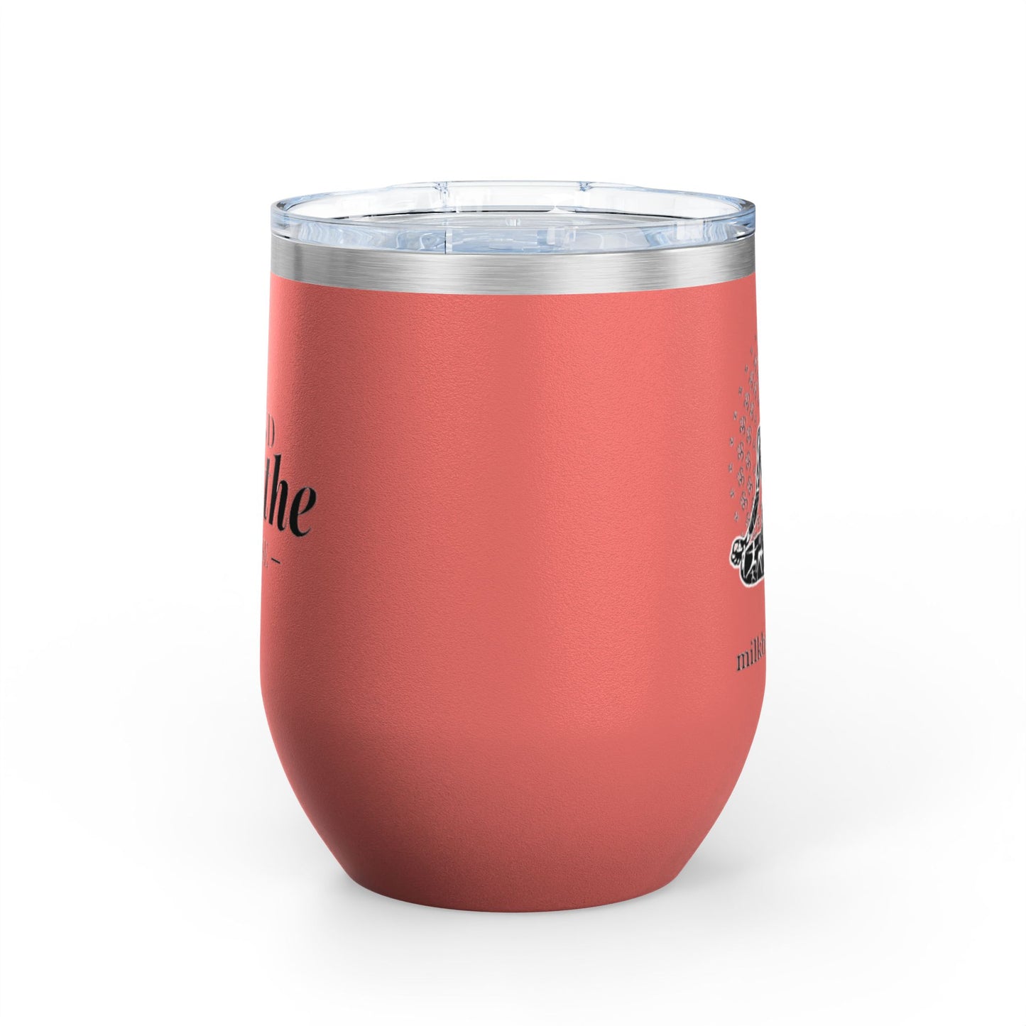 Meditation Wine Tumbler - 12oz Insulated Cup for Relaxation and Mindfulness