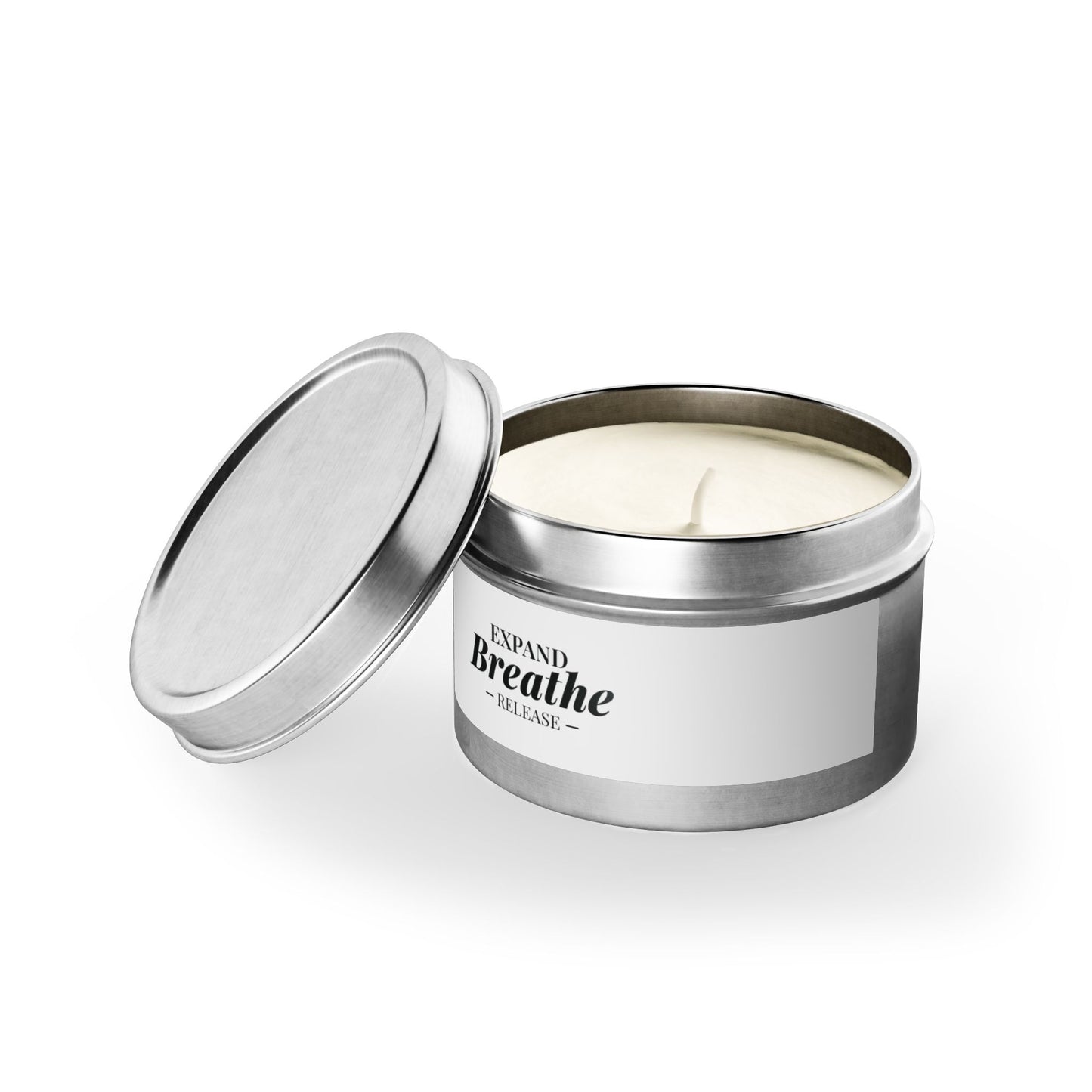 Aromatherapy Tin Candles - Breathe & Release for Relaxation