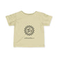 Infant Yoga Tee with Om Design - Cute Spiritual Baby Shirt