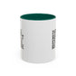 Motivational Inhale Reflect Exhale Release Mug - Colorful 11oz & 15oz Coffee Cup