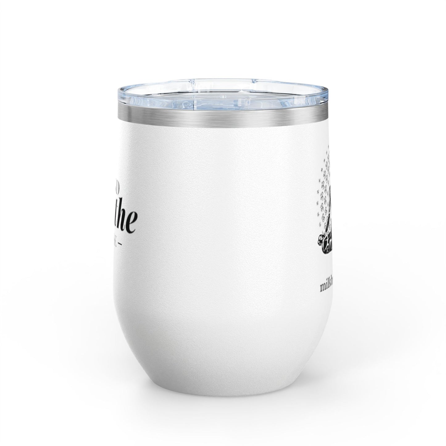 Meditation Wine Tumbler - 12oz Insulated Cup for Relaxation and Mindfulness