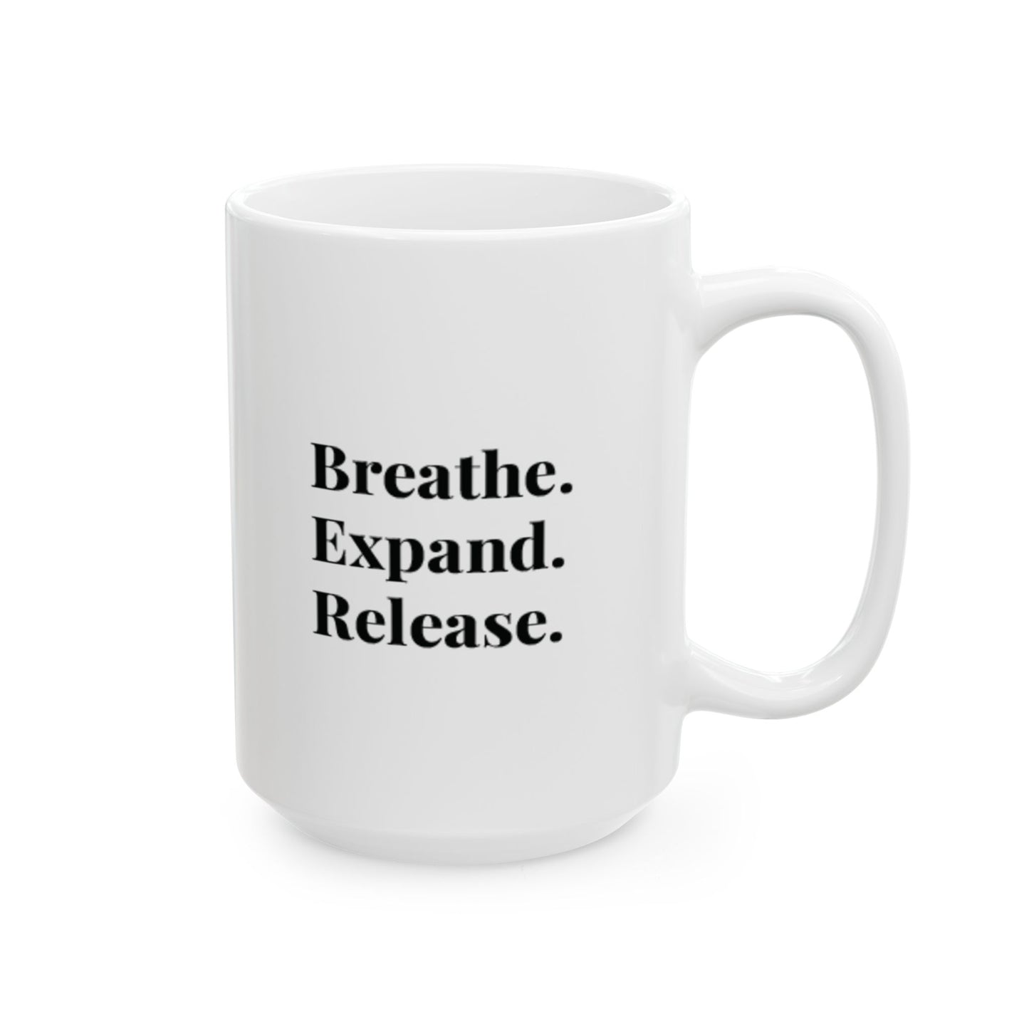 Serene Buddha Ceramic Mug - 11oz & 15oz | Mindfulness Coffee Cup for Spiritual Awakening.