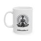 Serene Buddha Ceramic Mug - 11oz & 15oz | Mindfulness Coffee Cup for Spiritual Awakening.