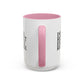 Motivational Inhale Reflect Exhale Release Mug - Colorful 11oz & 15oz Coffee Cup