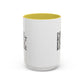 Motivational Inhale Reflect Exhale Release Mug - Colorful 11oz & 15oz Coffee Cup