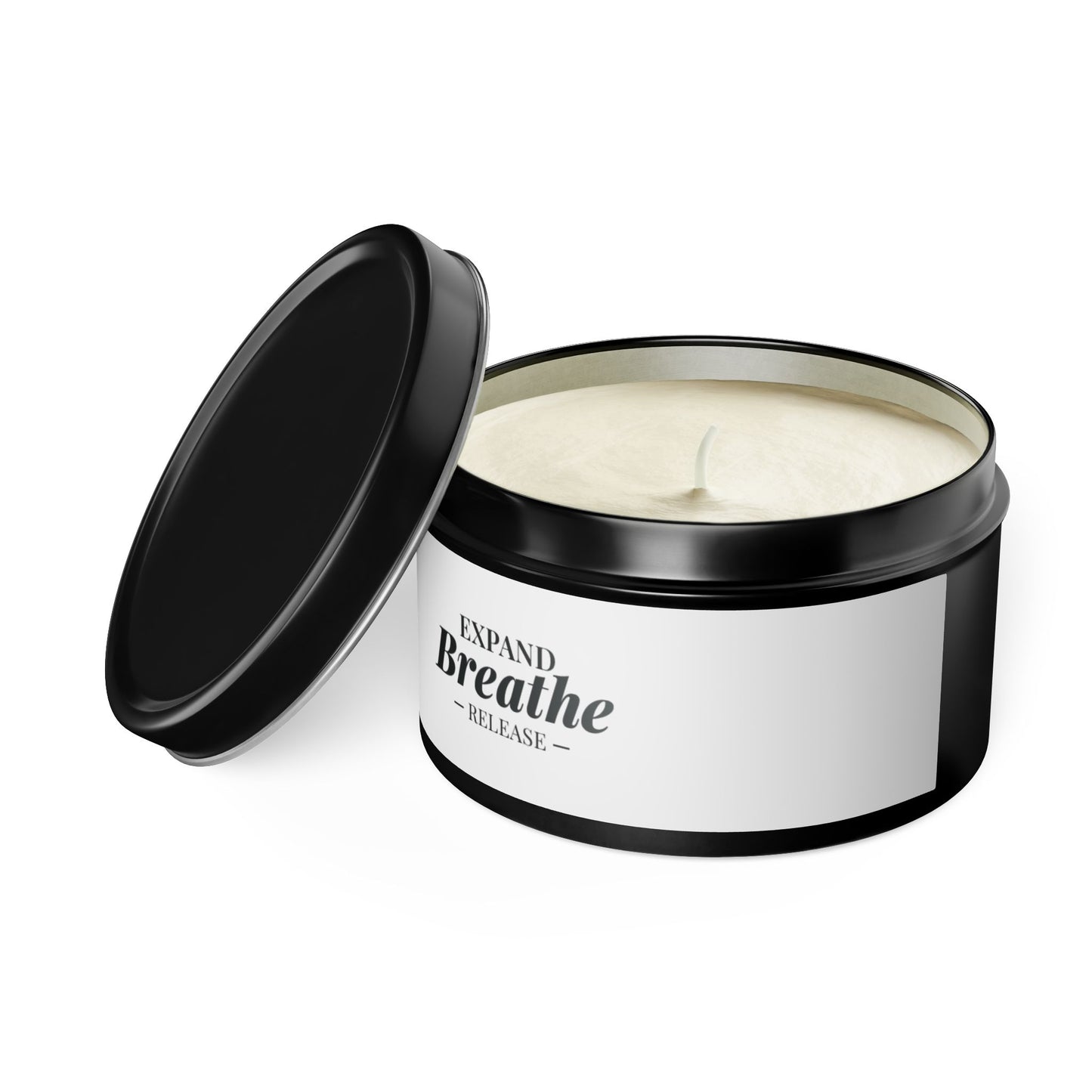 Aromatherapy Tin Candles - Breathe & Release for Relaxation