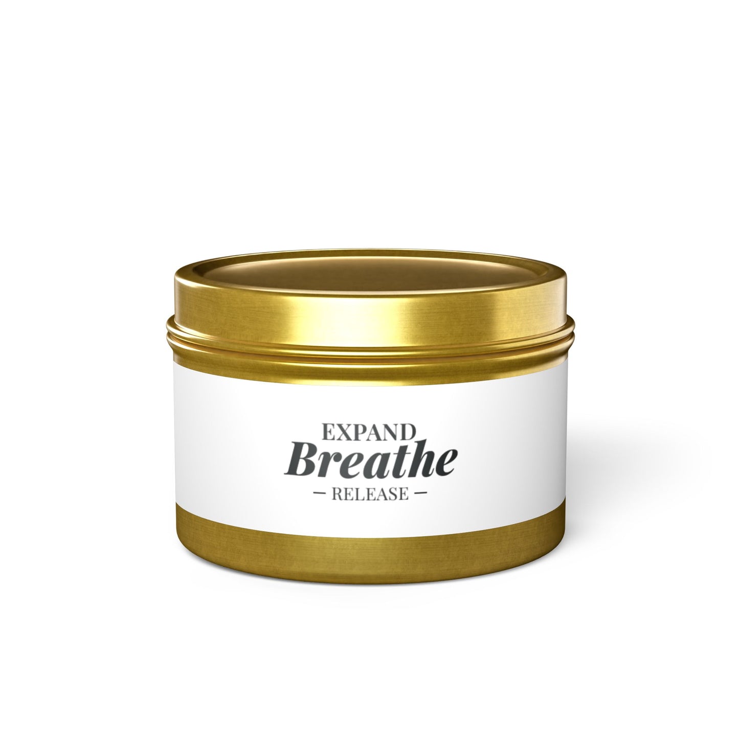 Aromatherapy Tin Candles - Breathe & Release for Relaxation