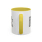 Motivational Inhale Reflect Exhale Release Mug - Colorful 11oz & 15oz Coffee Cup