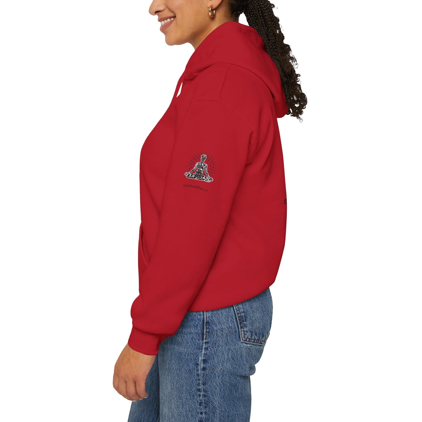 Mindfulness Hooded Sweatshirt - Inhale Reflect Exhale Release
