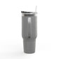 Inspirational Insulated Travel Mug - 40oz Breathe. Expand. Release.