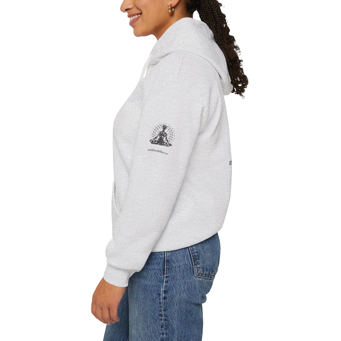 Mindfulness Hooded Sweatshirt - Inhale Reflect Exhale Release