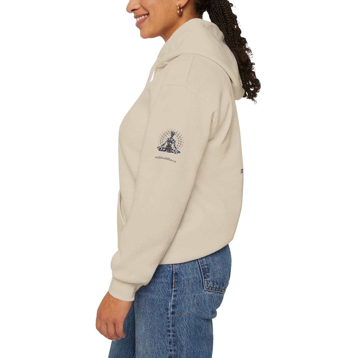 Mindfulness Hooded Sweatshirt - Inhale Reflect Exhale Release