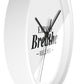 Inspirational Wall Clock - 'Expand Breathe Release' - Perfect for Mindfulness & Home Decor